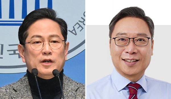 박수영(왼쪽), 정연욱