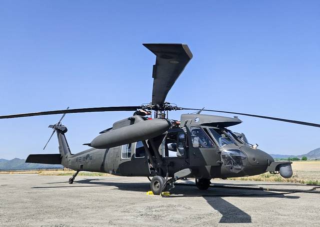 UH-60 헬기 기체 모습. 대한항공 제공