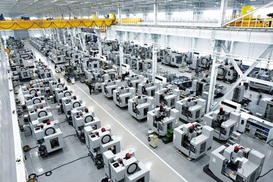 현대위아의 공작기계 생산 라인. /조선비즈DB