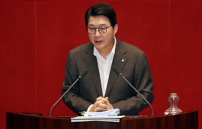 국민의힘 수석대변인을 맡고 있는 신동욱 의원 ⓒ연합뉴스