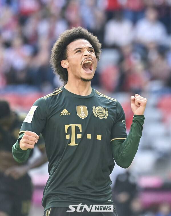 바이에른 뮌헨 르로이 사네. 사진┃뉴시스/AP