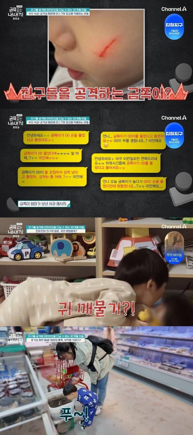 채널A ‘요즘 육아-금쪽같은 내 새끼’ 캡처