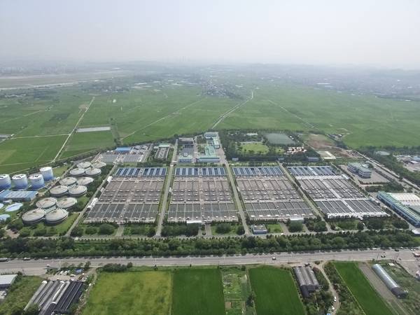 굴포하수처리시설 전경. /부천시 제공