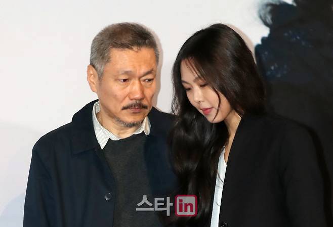 홍상수(왼쪽)와 김민희(사진=이데일리 DB)