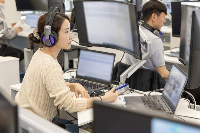 삼성전자가 19일 경기 용인시 삼성전자 인재개발원에서 삼성직무적성검사 응시자를 대상으로 예비 소집을 진행하고 있다. 삼성전자 제공