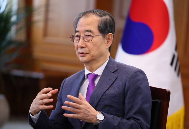 한덕수 대통령 권한대행 국무총리.(사진=국무총리실 제공)