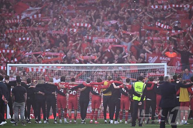 잉글랜드 프리미어리그(EPL) 정상에 오른 리버풀 ⓒ AFP=뉴스1