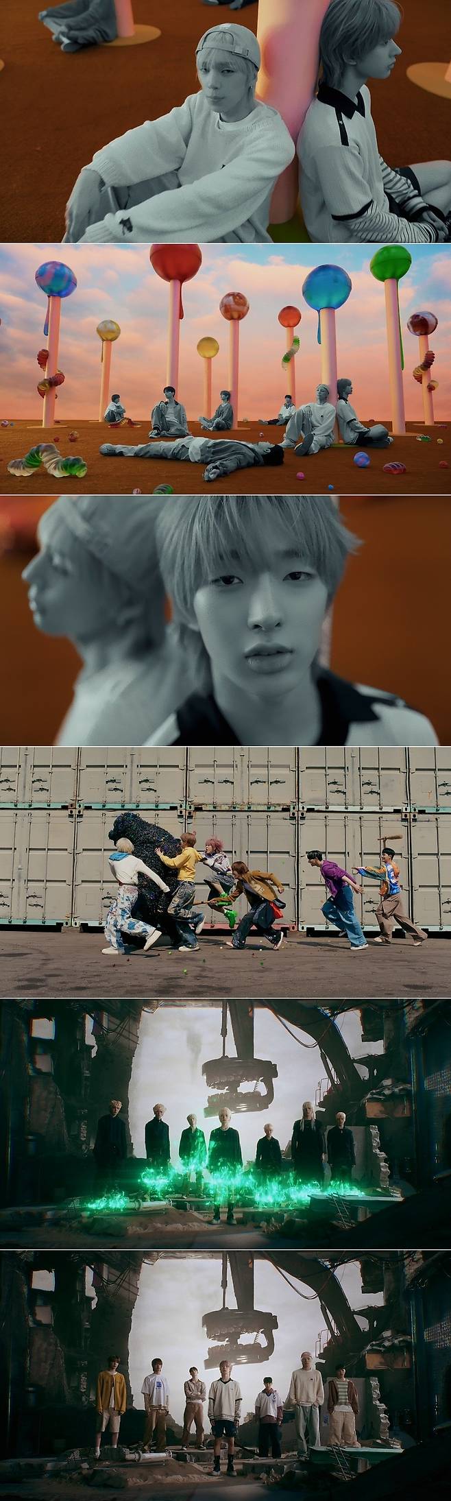 사진=넥스지 ‘O-RLY?’ 뮤직비디오, JYP엔터테인먼트 제공