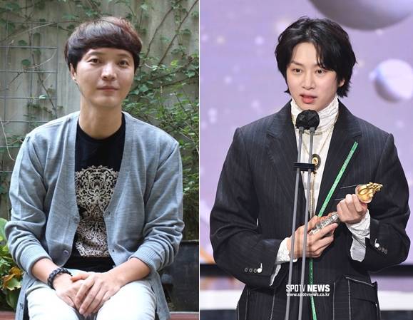 ▲ 신정환, 김희철. ⓒ스포티비뉴스 DB