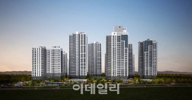 교산 푸르지오 더 퍼스트 투시도(사진=대우건설)