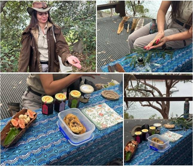 키라가 준비한 자연 속 재료들을 활용한 간식. /사진= 강예신 여행+ 기자