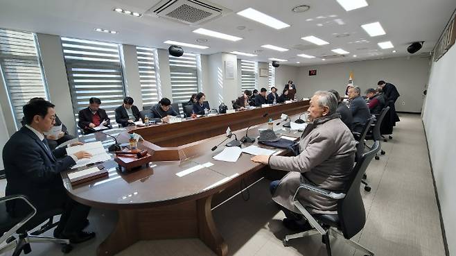 충북연구원 제117차 임시 이사회. 충북연구원 제공