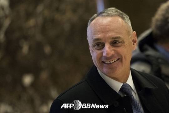 롭 맨프레드 메이저리그 커미셔너. /AFPBBNews=뉴스1