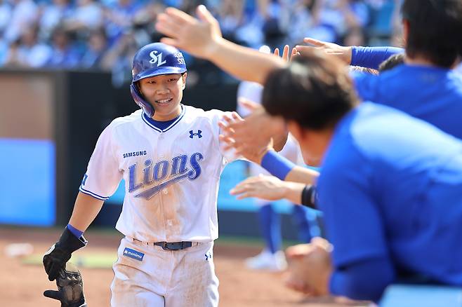 삼성 김지찬. 삼성 제공