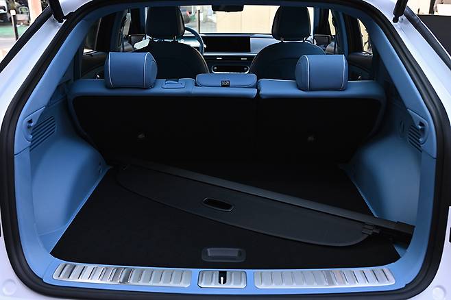 신형 제네시스 GV60 퍼포먼스 AWD. 사진 김학수 기자