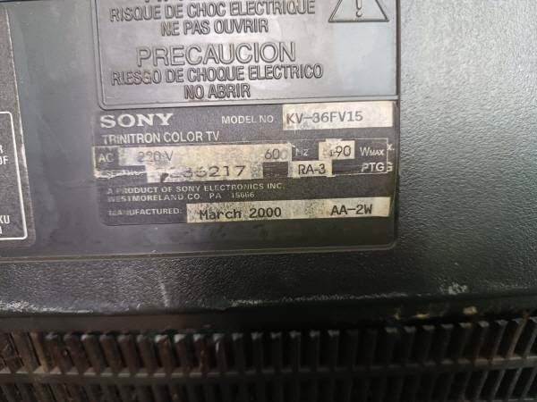 모델명은 KV-36FV15.