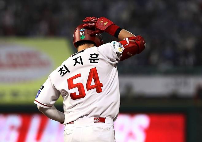 ▲ SSG 최지훈 ⓒSSG랜더스