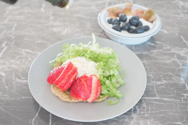 오연수 샌드위치