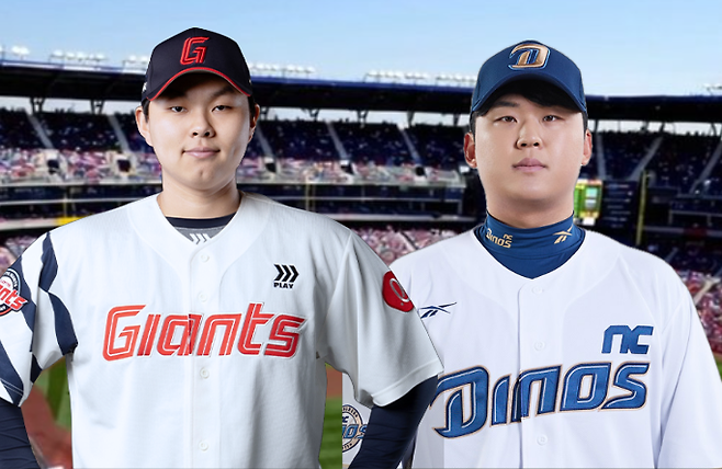 3일 선발 투수 롯데 박진, NC 신민혁