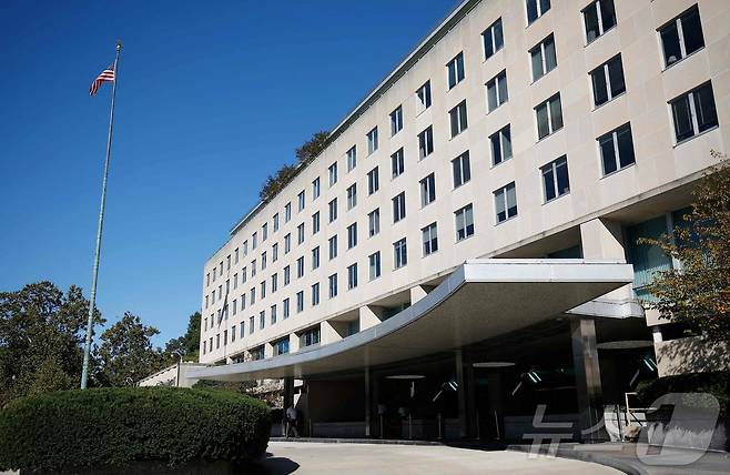 워싱턴DC 소재 미국 국무부 본부 건물인 해리 S. 트루먼 연방 빌딩 ⓒ AFP=뉴스1 ⓒ News1 류정민 특파원