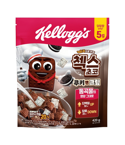 농심켈로그 첵스초코 쿠키앤크림