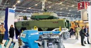 지난해 10월 튀르키예 이스탄불에서 열린 국제 방위산업·항공우주 전시회 ‘사하 엑스포(SAHA EXPO)’ 내부. /KOTRA 제공