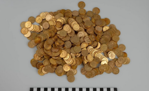 등산객에 의해 발견된 보물. 체코 동보헤미아 박물관