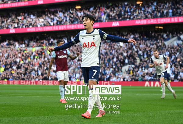 ▲ 토트넘 홋스퍼는 웨스트햄 유나이티드와의 전반기 맞대결에서 손흥민의 골을 더해 4-1로 이겼던 기어깅 있다.