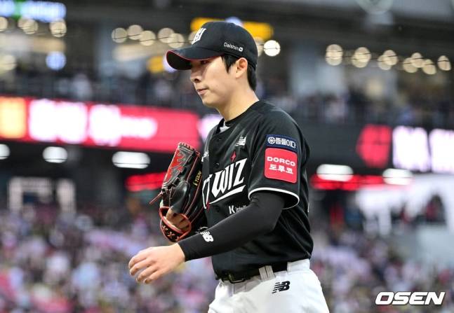 KT 투수 오원석.