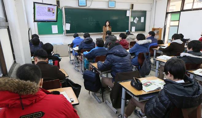 서울의 한 교실 (사진은 기사와 무관) / (사진=연합뉴스)