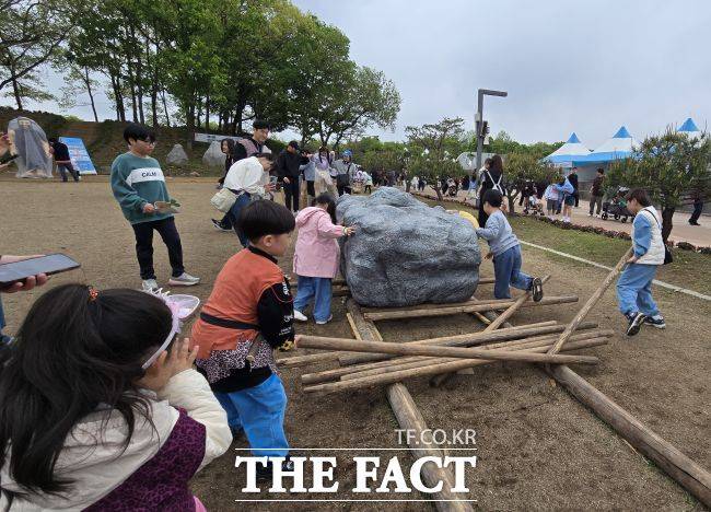 연천 구석기축제 모습 /연천=김동선 기자