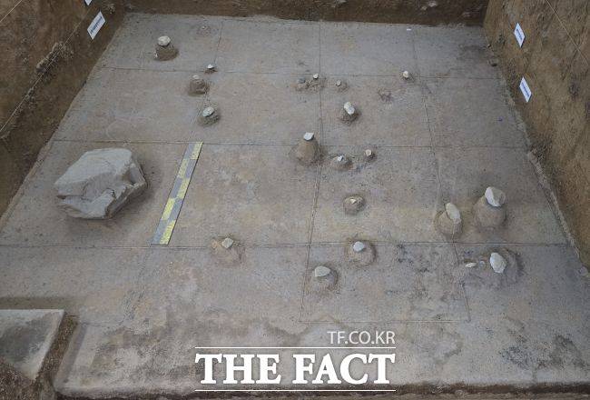 전곡리 유적 토층 발굴지 /연천=김동선 기자