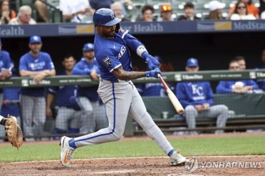 캔자스시티 내야수 마이켈 가르시아