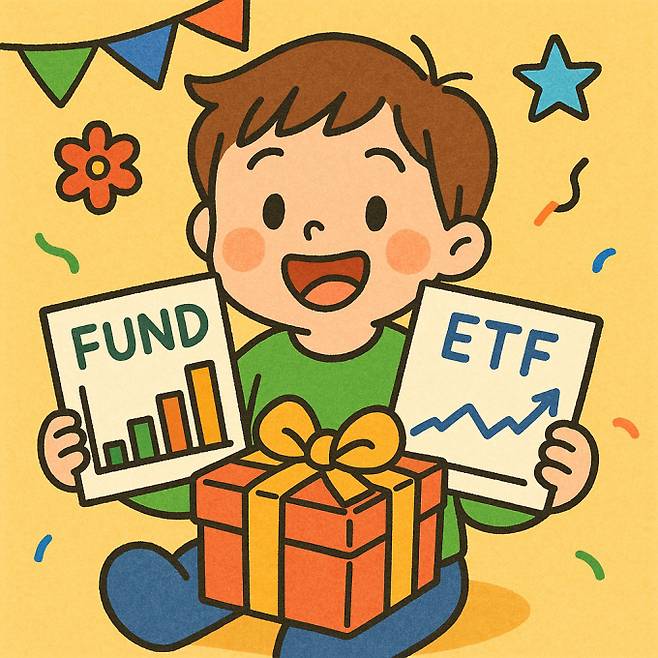 자산운용사들이 다음달 어린이날을 맞아 어린이 및 청소년에게 펀드와 ETF를 추천했다. /이미지=챗GPT