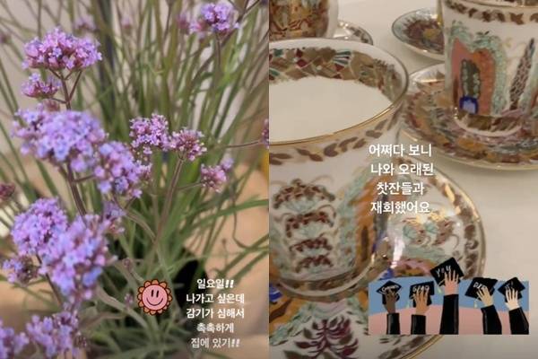 고현정 소셜 계정 캡처