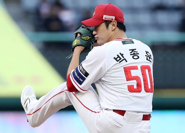 SSG 박종훈. /사진=SSG 랜더스 제공