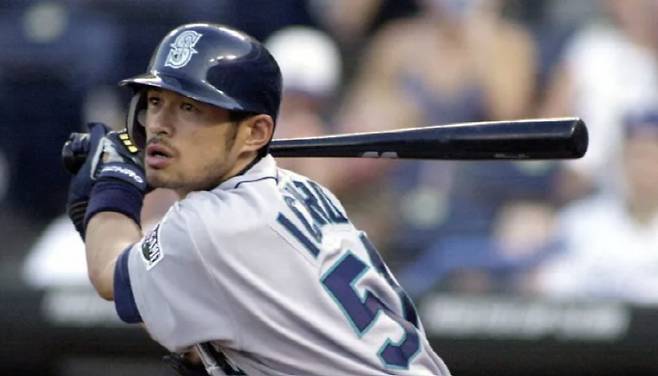 스즈키 이치로는 2004년 시애틀 매리너스 시절 한 시즌 최다인 262안타를 터뜨렸다. AP연합뉴스