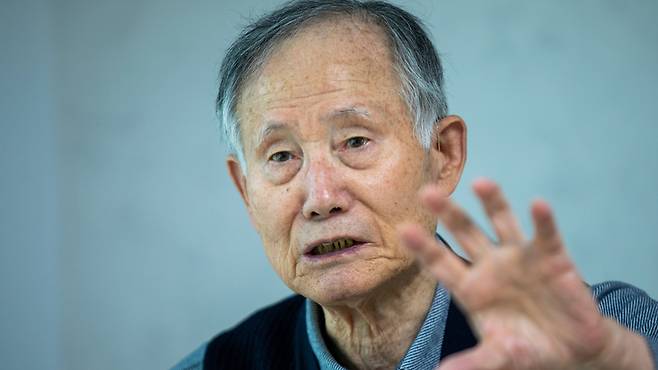 안병직 전 서울대 경제학과 교수./조인원 기자