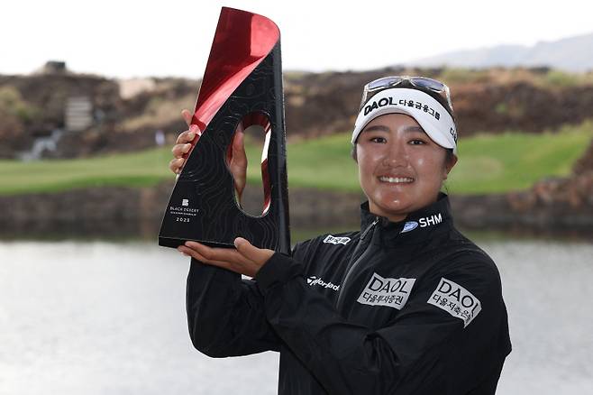 <yonhap photo-1773=""> 유해란. AFP=연합뉴스</yonhap>