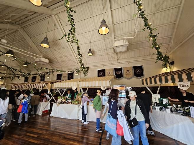 시몬스 파머스 마켓의 모습. 사진=구현화 기자