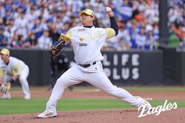 6일 대전 삼성전에서 쾌투한 류현진. 사진=한화 제공