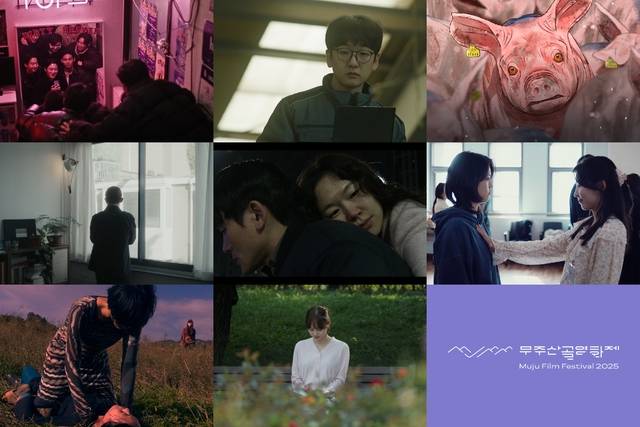 (좌측상단부터) <3670>,<3학년 2학기>, <구제역에서 살아 돌아온 돼지>, <다른 것으로 알려질 뿐이지>, <봄밤>, <새벽의 Tango>, <에스퍼의 빛>, <해바라기>