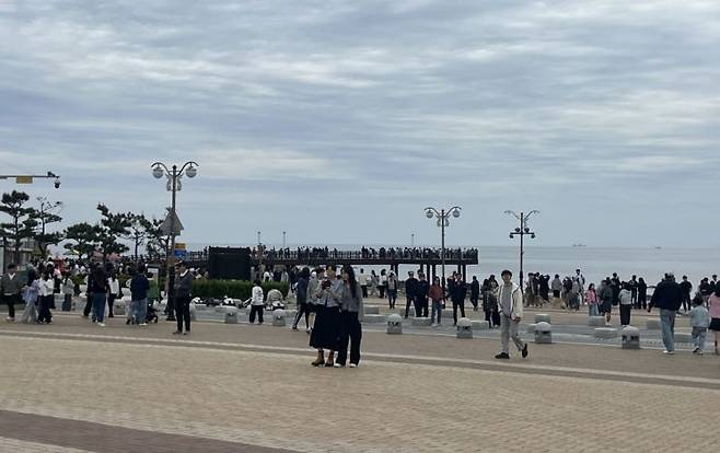 연휴 기간 호미곶 광장. 포항시 제공