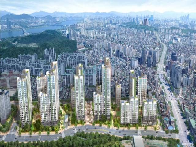 서울 동작구 사당3동 '이수역힐스테이트센트럴' 조감도./홈페이지 제공