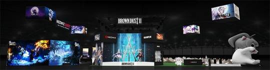 네오위즈 2025 플레이엑스포 참가 부스 조감도. 자료 제공 : 네오위즈