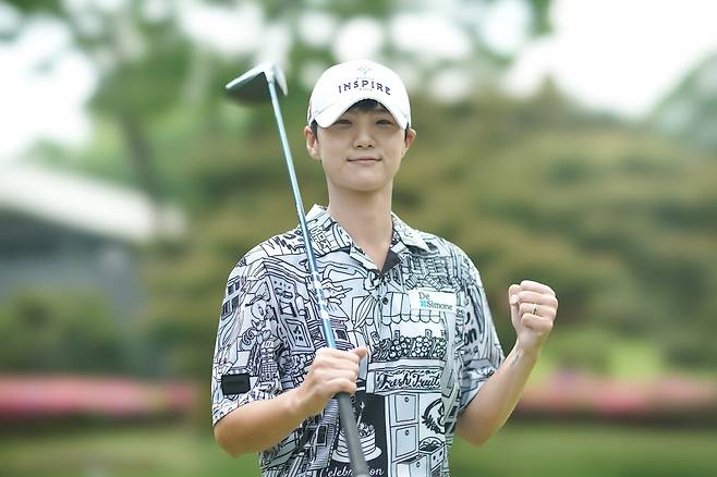 유럽여자프로골프투어(LET) 아람코 코리아 챔피언십 활약을 다짐하는 박성현.