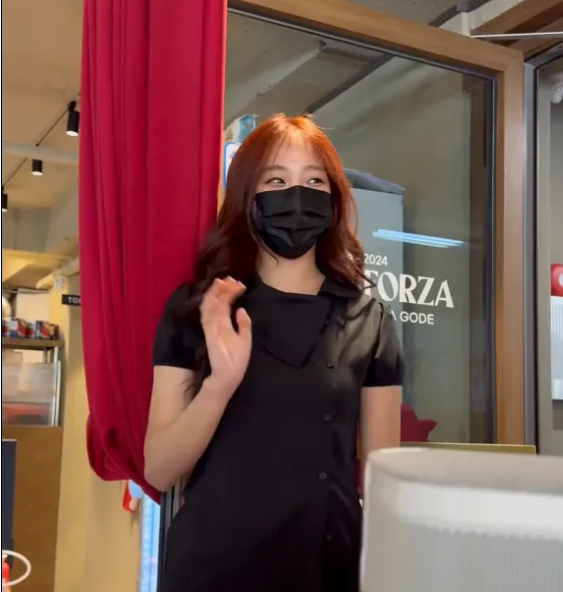 뉴진스 민지. 민지 X 캡처.