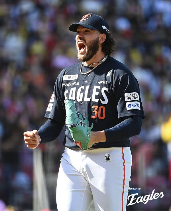 한화이글스 코디 폰세. 사진┃한화이글스