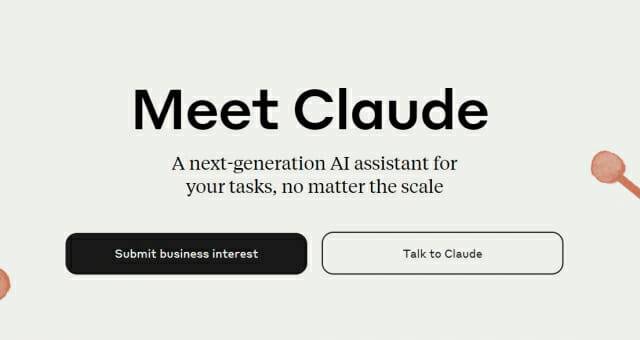 클로드 소개 화면 (사진=앤트로픽)