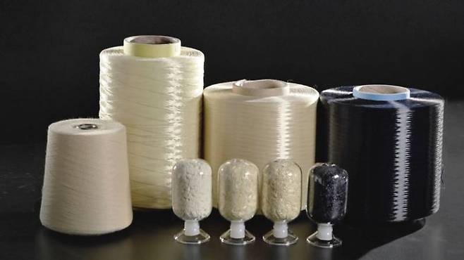 코오롱인더스트리 아라미드. 코오롱인더스트리 홈페이지 캡처